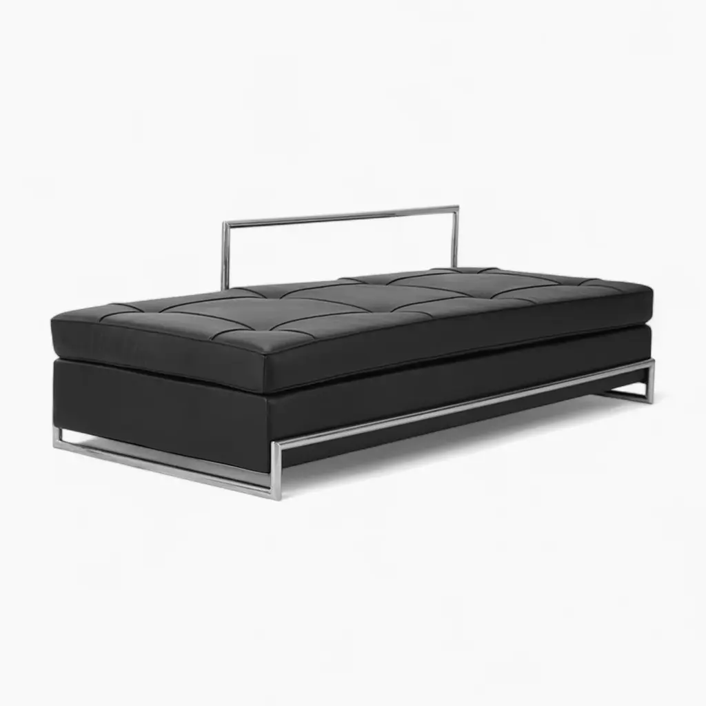Eileen Daybed Black 3 - daybed,  Gray Daybed Replica