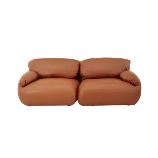 Luva Modular Sofa 2 Seater Replica Brown 1 | Sohnne®