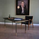 Model 45 Chair - Black (12) Model 45 Chair Black 12 - Model 45 Chair Replica