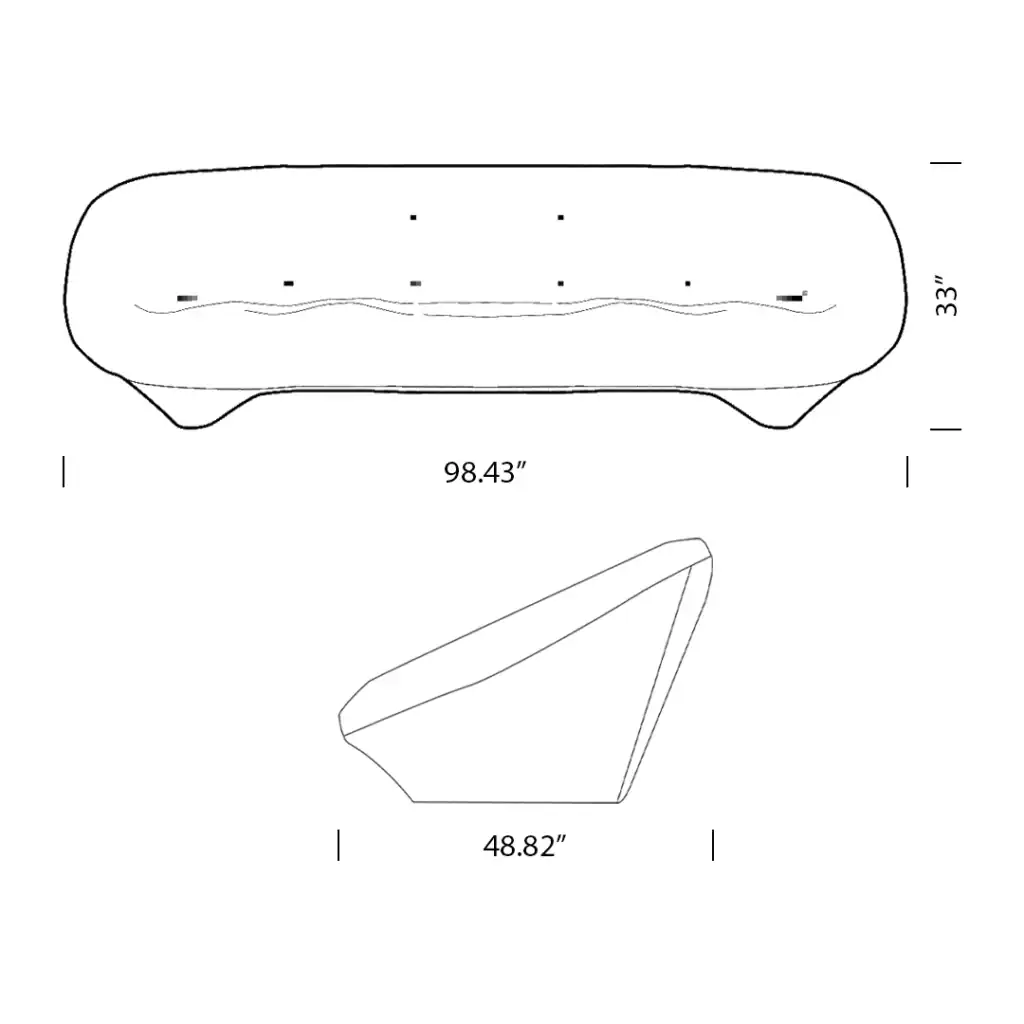 Ploum Sofa 3 Seater Replica Dimensions Mobile copy