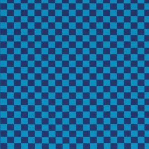 W s checker ultramarine turquoise