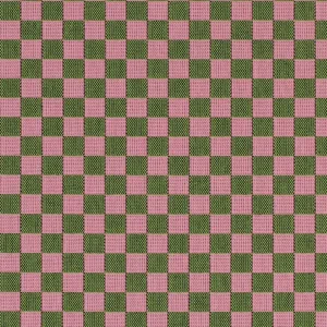 W sw maharam checker olive pink 11zon