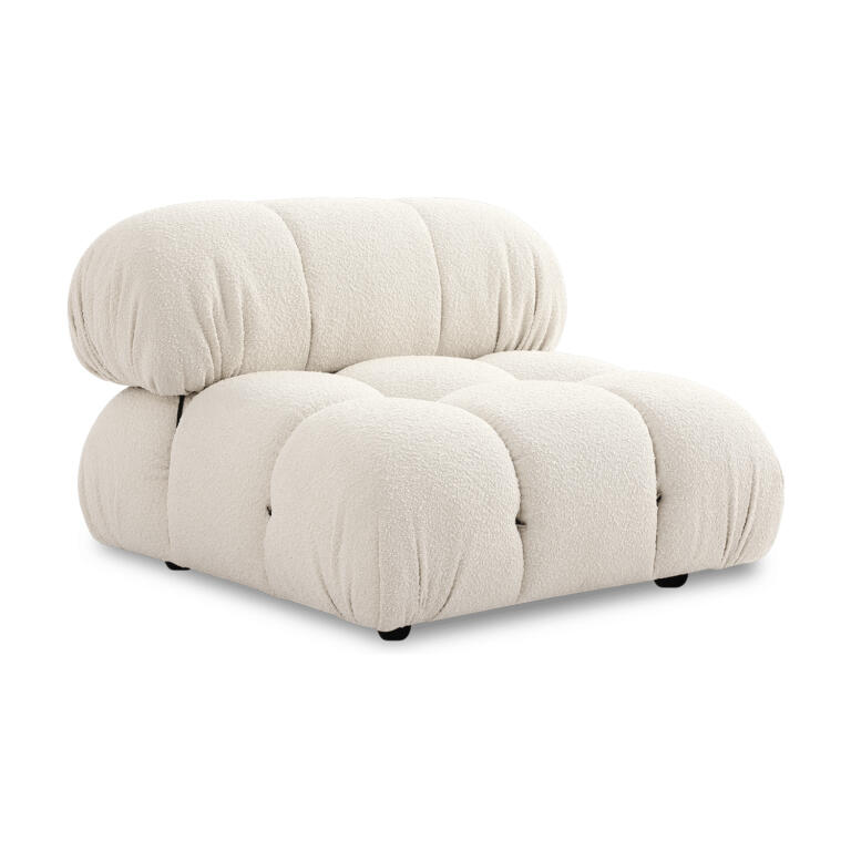 Camaleonda Module Armless Boucle White 3