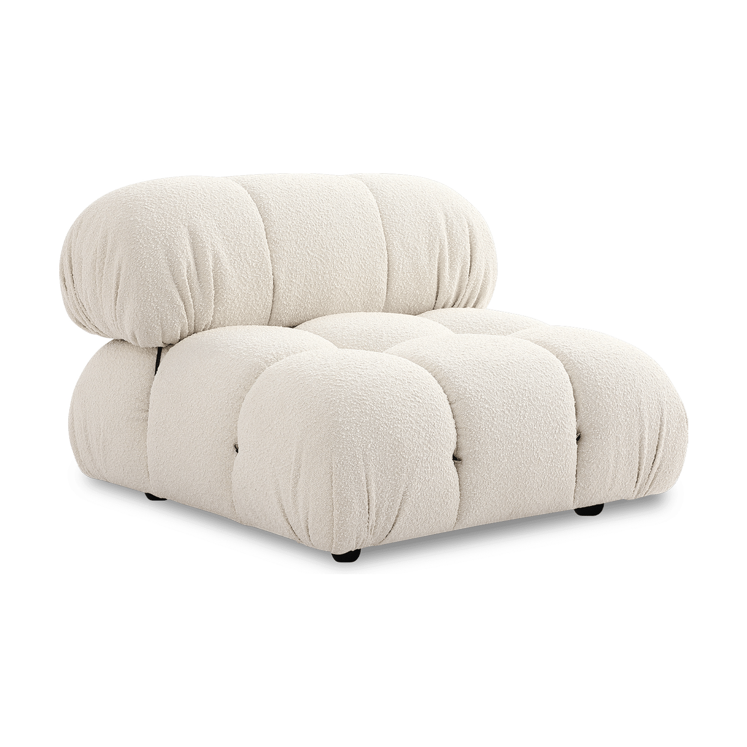 Camaleonda Module Armless Boucle White 3