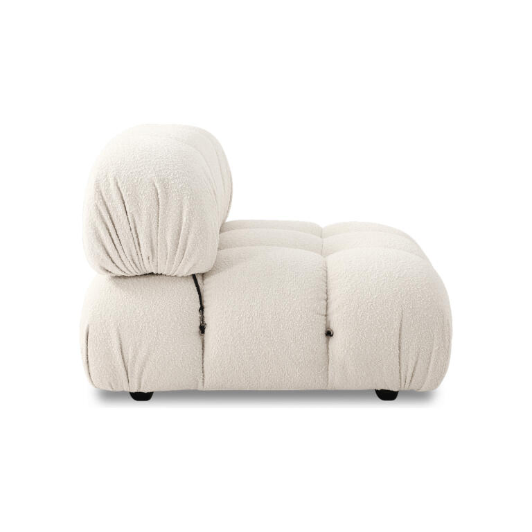 Camaleonda Module Armless Boucle White 5