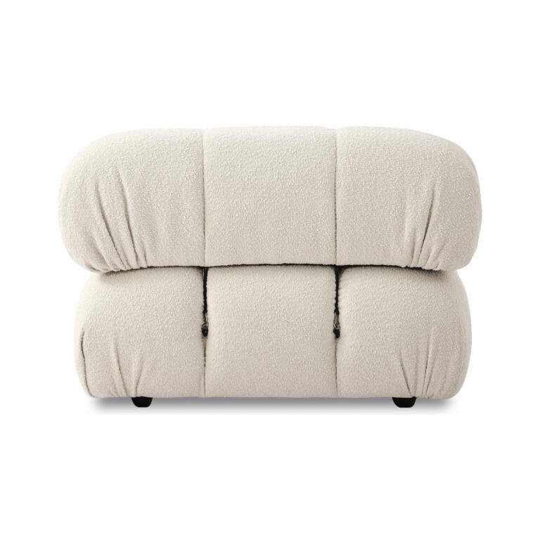 Camaleonda Module Armless Boucle White 6