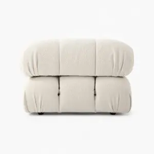 Camaleonda Module Armrest Boucle White 5 - Camaleonda