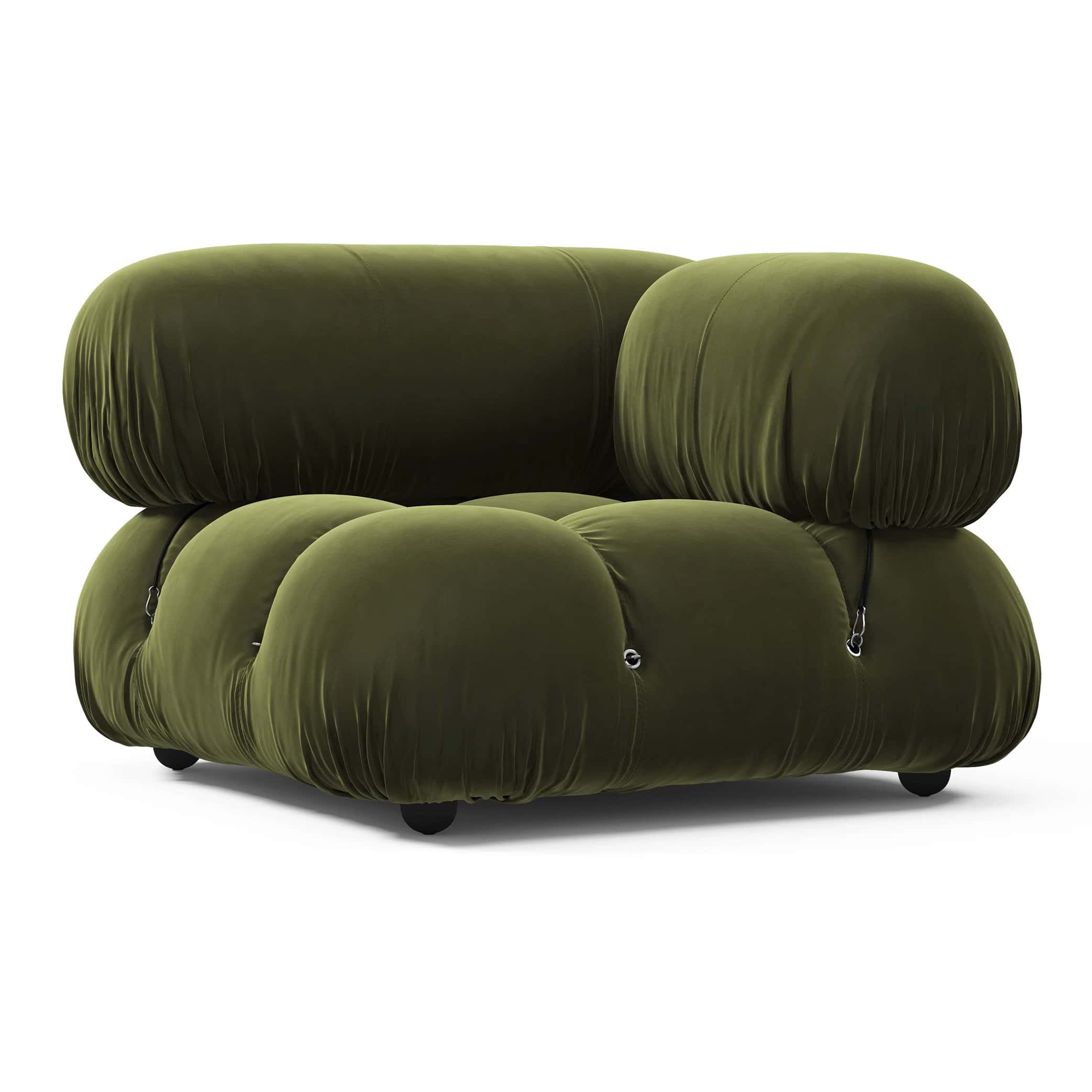 Camaleonda Module Corner - Green Velvet 2 - Camaleonda