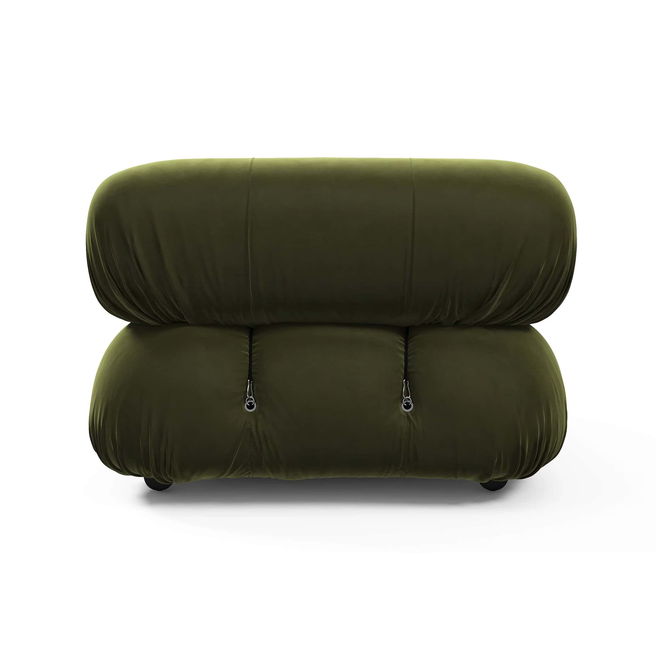 Camaleonda Module Corner - Green Velvet 6 - Camaleonda