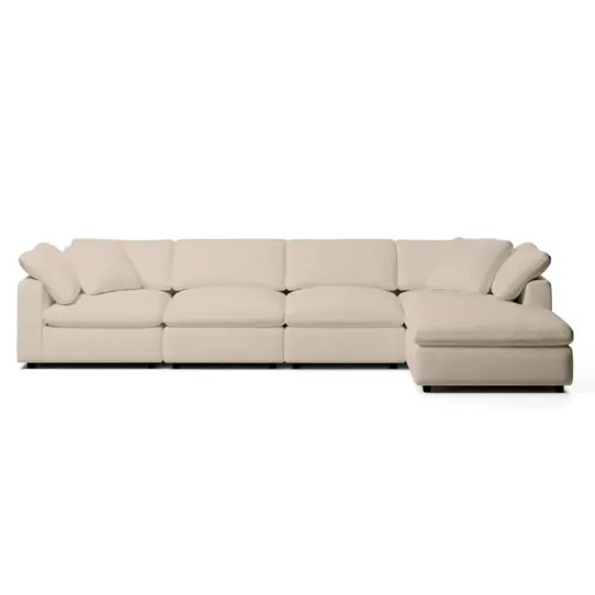 Cloud Couch With Ottoman Replica by Timothy Oulton for RH