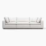 Cloud Sofa - 3 Seater White (1)