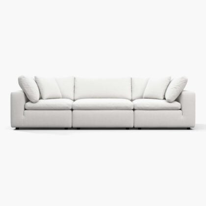 Cloud Sofa - 3 Seater White (1) - Cloud Couch