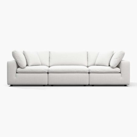 Cloud Sofa - 3 Seater White (1) - Cloud Couch