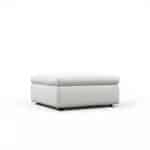 Cloud Sofa - Ottoman White (2) - Cloud Couch