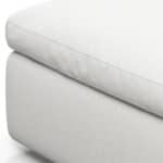 Cloud Sofa - Ottoman White (5) - Cloud Couch