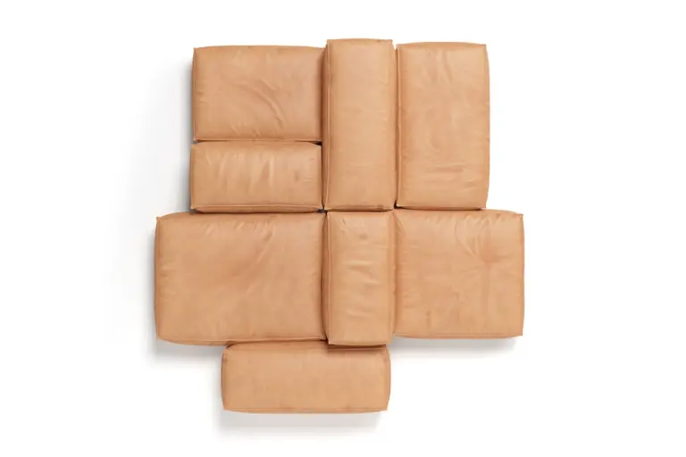 Extrasoft Low Profile Modular Block Sofa Replica Features 1 copy