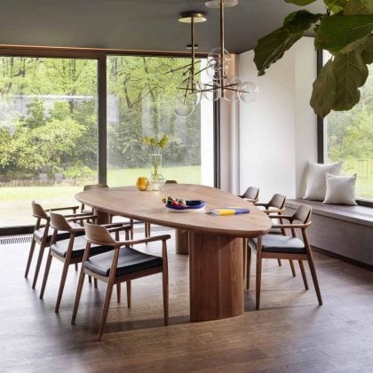 Hiroshima Armchair Walnut 3 - Hiroshima Armchair