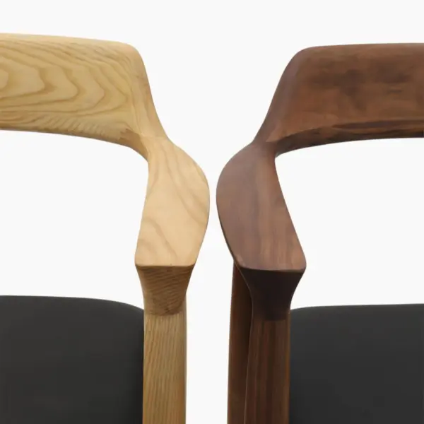 Hiroshima Armchair Light Walnut 3 - Hiroshima Armchair