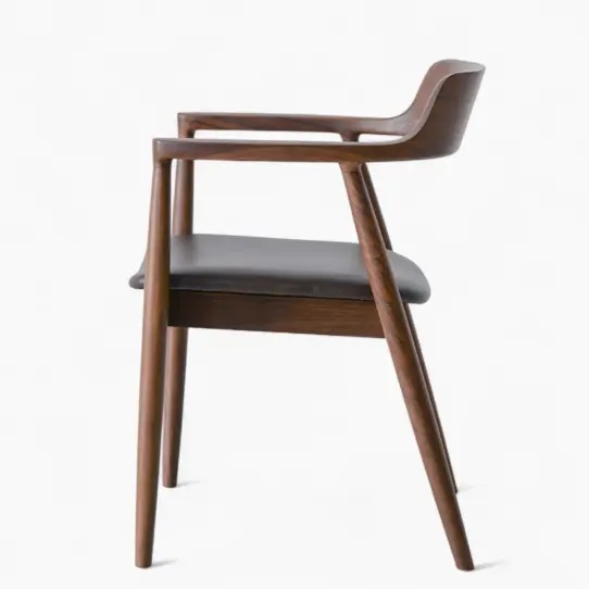 Hiroshima Armchair Walnut 4 - Hiroshima Armchair