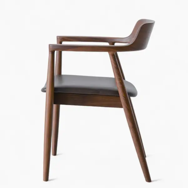 Hiroshima Armchair Walnut 4 - Hiroshima Armchair