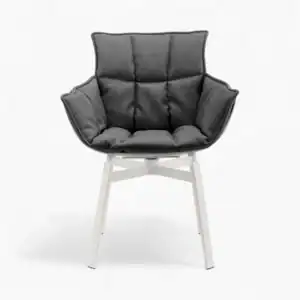 Husk Dining Chair Dark Gray 2 - Husk Dining Chair Replica