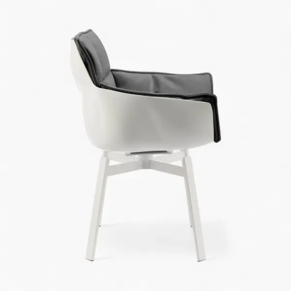 Husk Dining Chair Dark Gray 3 - Husk Dining Chair Replica