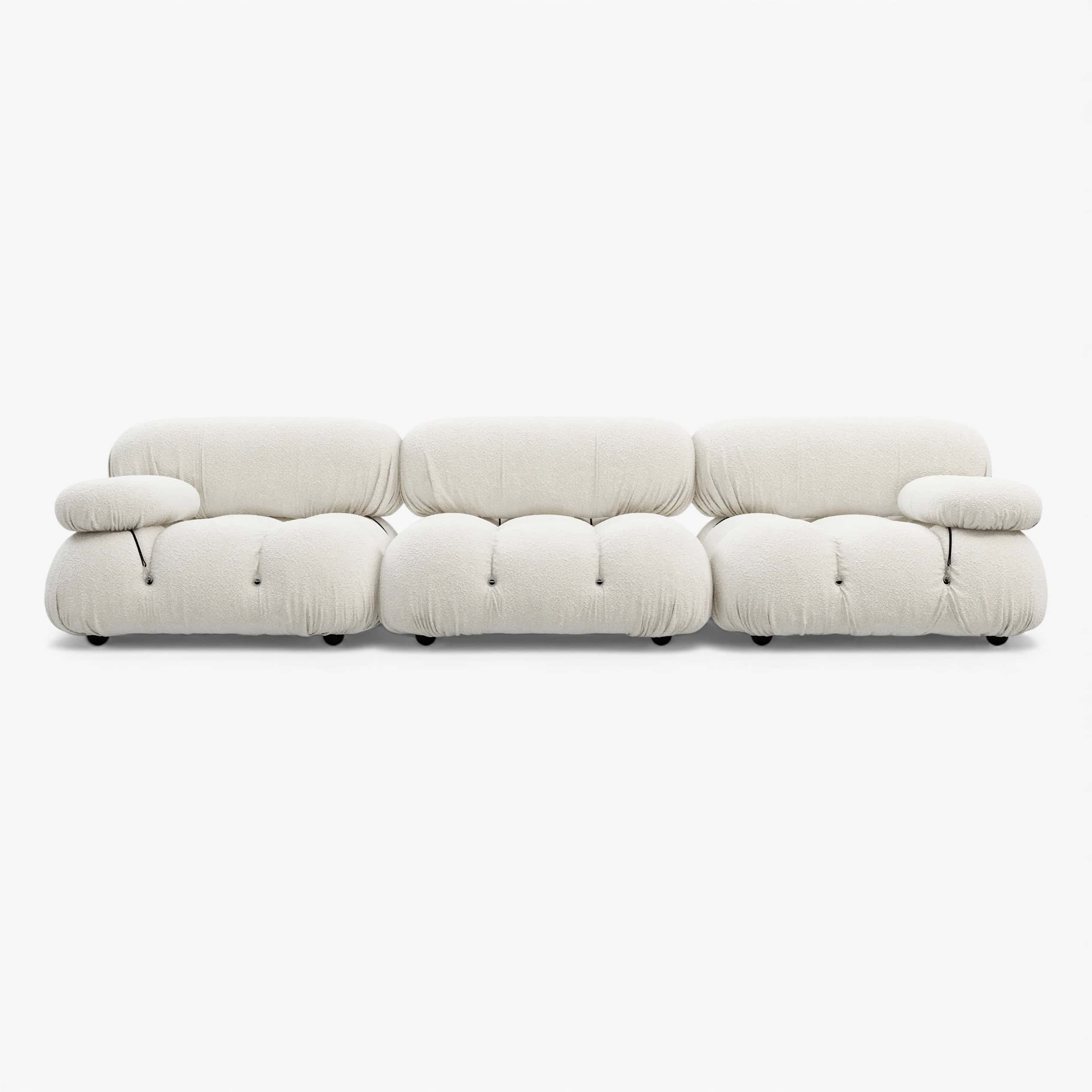 Mario Bellini Sofa White Boucle 0