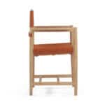 The Spanish Armchair - Brown 3 - Spanish Dining Armchair Replica,  Borge Mogensen