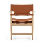 The Spanish Armchair - Brown 4 - Spanish Dining Armchair Replica,  Borge Mogensen