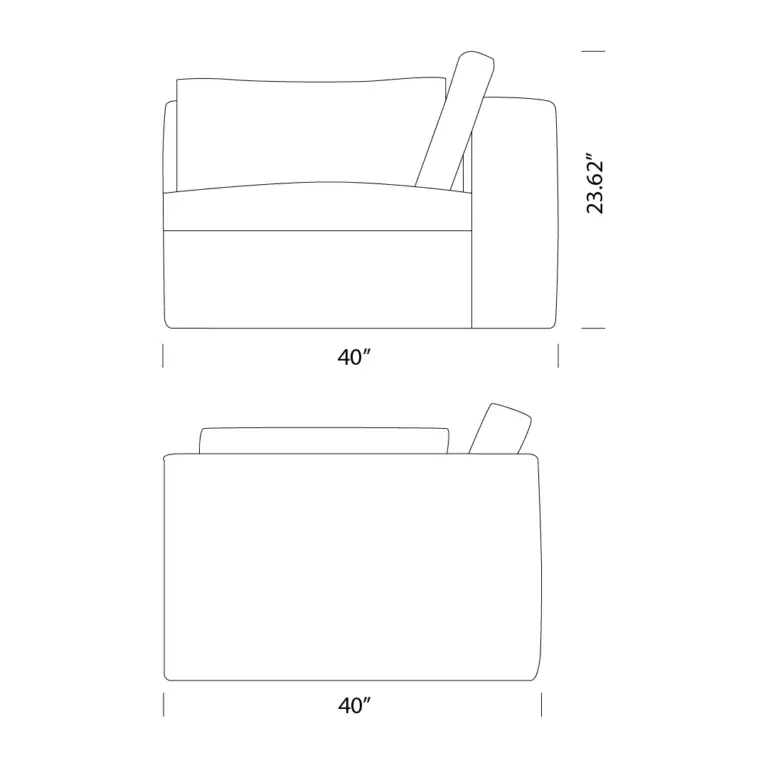 Cloud Couch Armrest Replica Dimensions Mobile | Sohnne® Cloud Couch Armrest Replica Dimensions Mobile - Cloud Couch Armrest