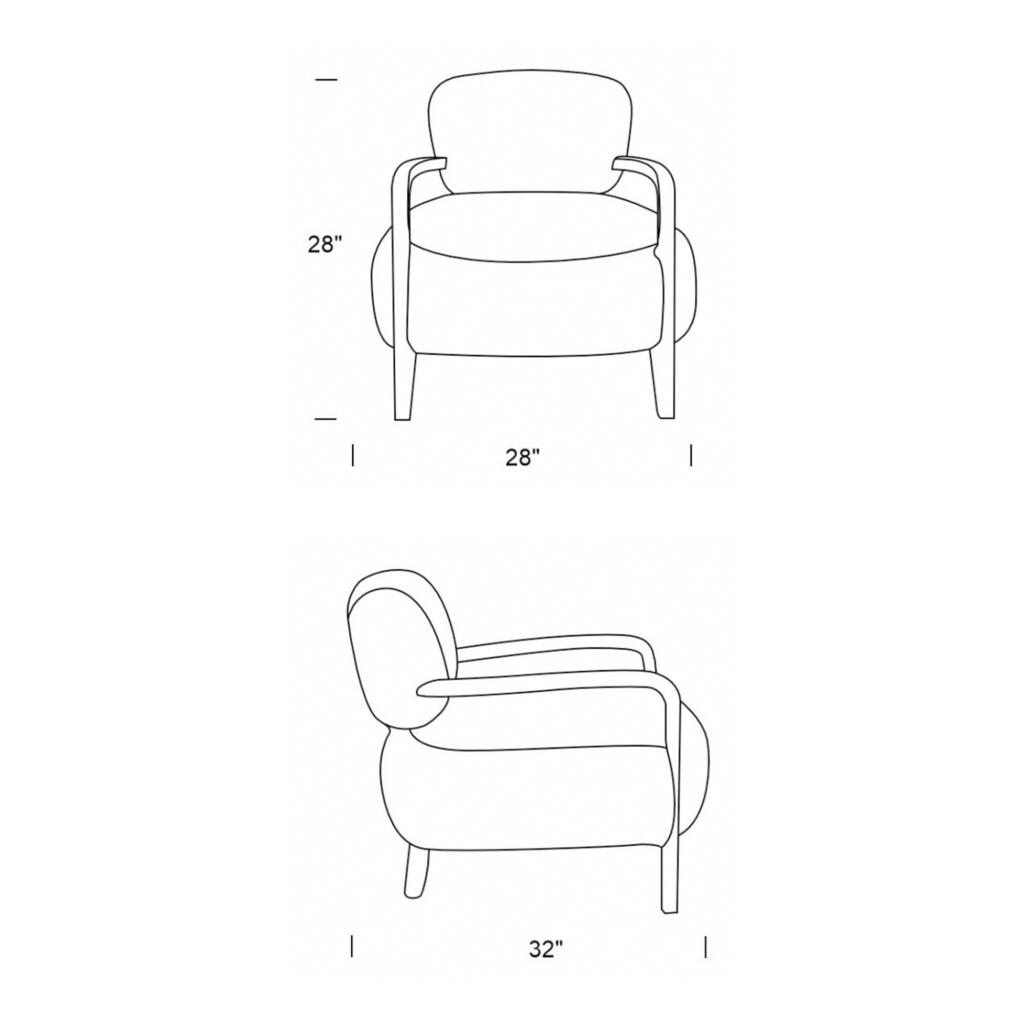 Dimensions Yeti Sheepskin Armchair mobile scaled