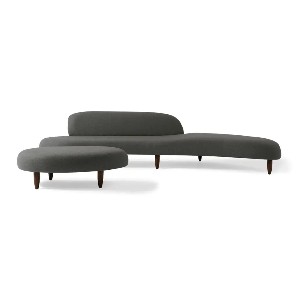 Freeform Sofa &Amp; Ottoman Replica