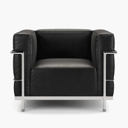 LC3 Armchair - Black 1 - LC3 Armchair