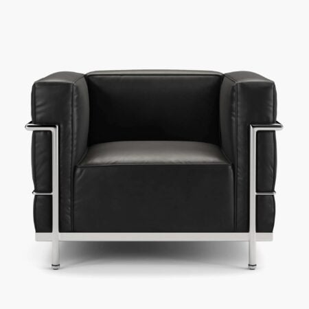 LC3 Armchair - Black 1 - LC3 Armchair