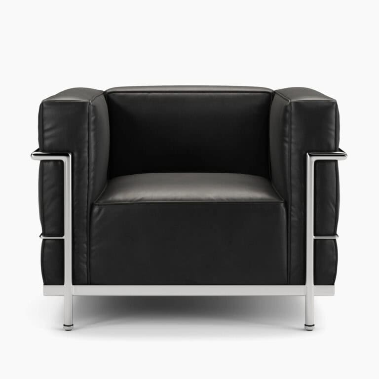LC3 Armchair - Black 1 - LC3 Armchair