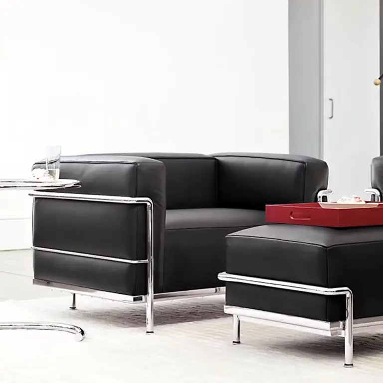 Le Corbusier LC3 Armchair Replica 5 - LC3 Armchair,  Le Corbusier