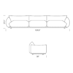 Marenco Sofa 3 Seater Replica Dimensions Mobile Marenco Sofa 3 Seater Replica Dimensions Mobile - Marenco Sofa, living, replica