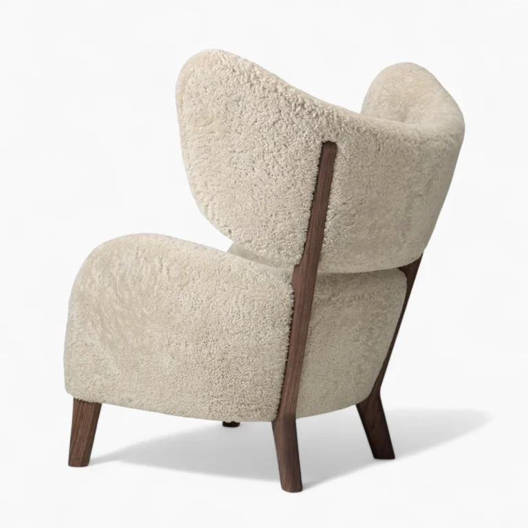 My Own Lassen Chair and Ottoman Smoke Frame 3 - My Own Lassen Chair and Ottoman Replica,  lassen