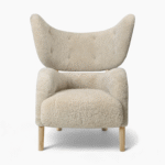 My Own Lounge Chair Natural Frame 4 - My Own Lassen Chair and Ottoman Replica,  lassen