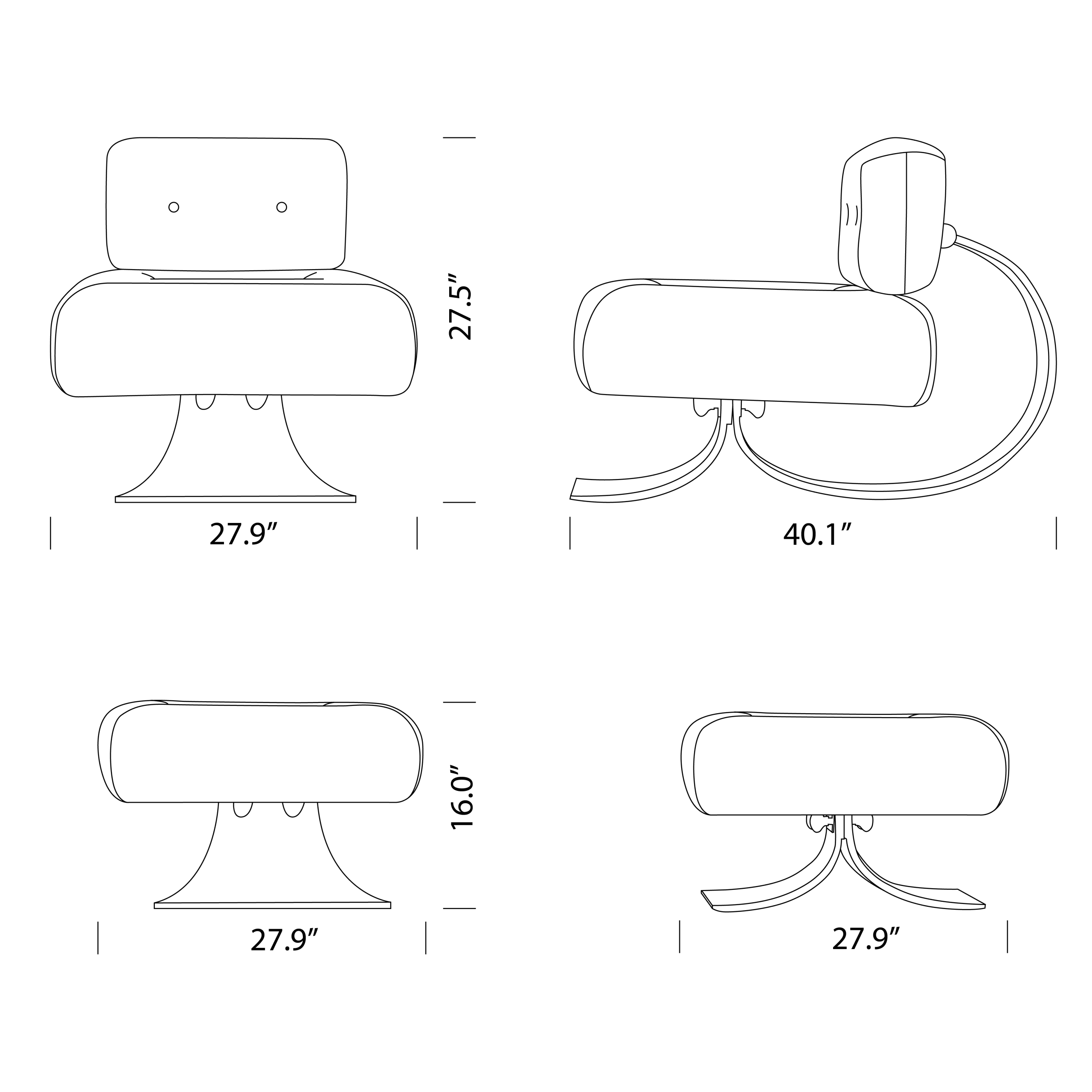 Alta Lounge Chair - Ottoman Replica Dimensions Mobile Alta Lounge Chair - Ottoman Replica Dimensions Mobile - Alta Lounge Chair, ottoman