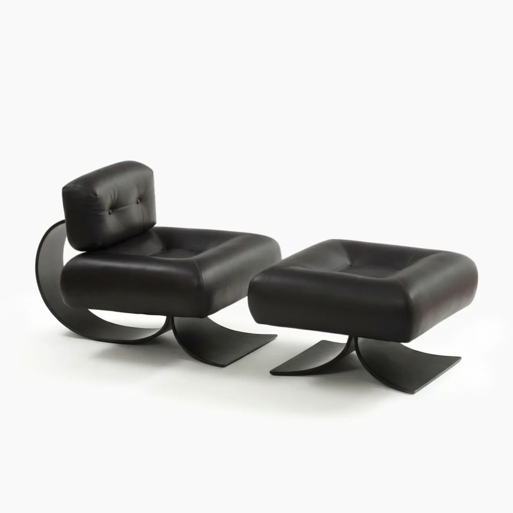Alta Lounge Chair with Ottoman | Sohnne