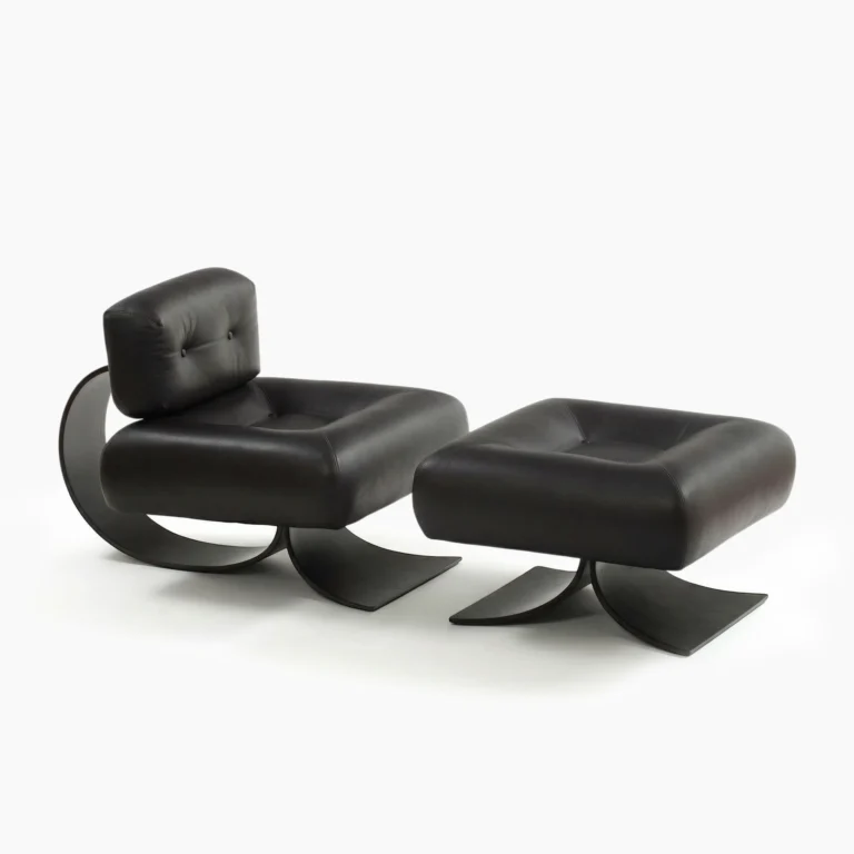 Alta Lounge Chair with Ottoman | Sohnne