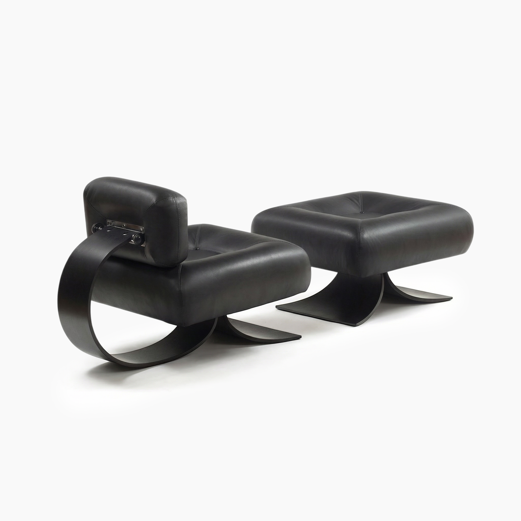 Alta Lounge Chair with Ottoman | Sohnne