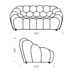 Bubble-Sofa-Loveseat-Dimension-mobile Bubble Sofa Loveseat Dimension mobile - Bubble Loveseat, Bubble