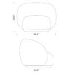 Dimensions Julep Chair Mobile Dimensions Julep Chair Mobile - Julep Armchair