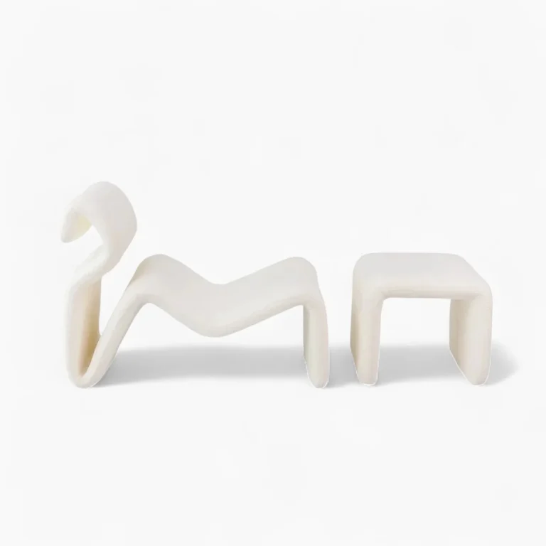 Etcetera Lounge Chair with Ottoman 4 - Etcetera Lounge Chair