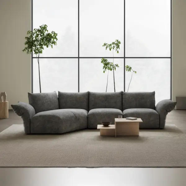 Francesco Binfare Standard Sofa Replica Grey 0