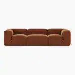 Le Mura Sofa Replica Rust Chenille 1 Le Mura Sofa Replica Rust Chenille 1