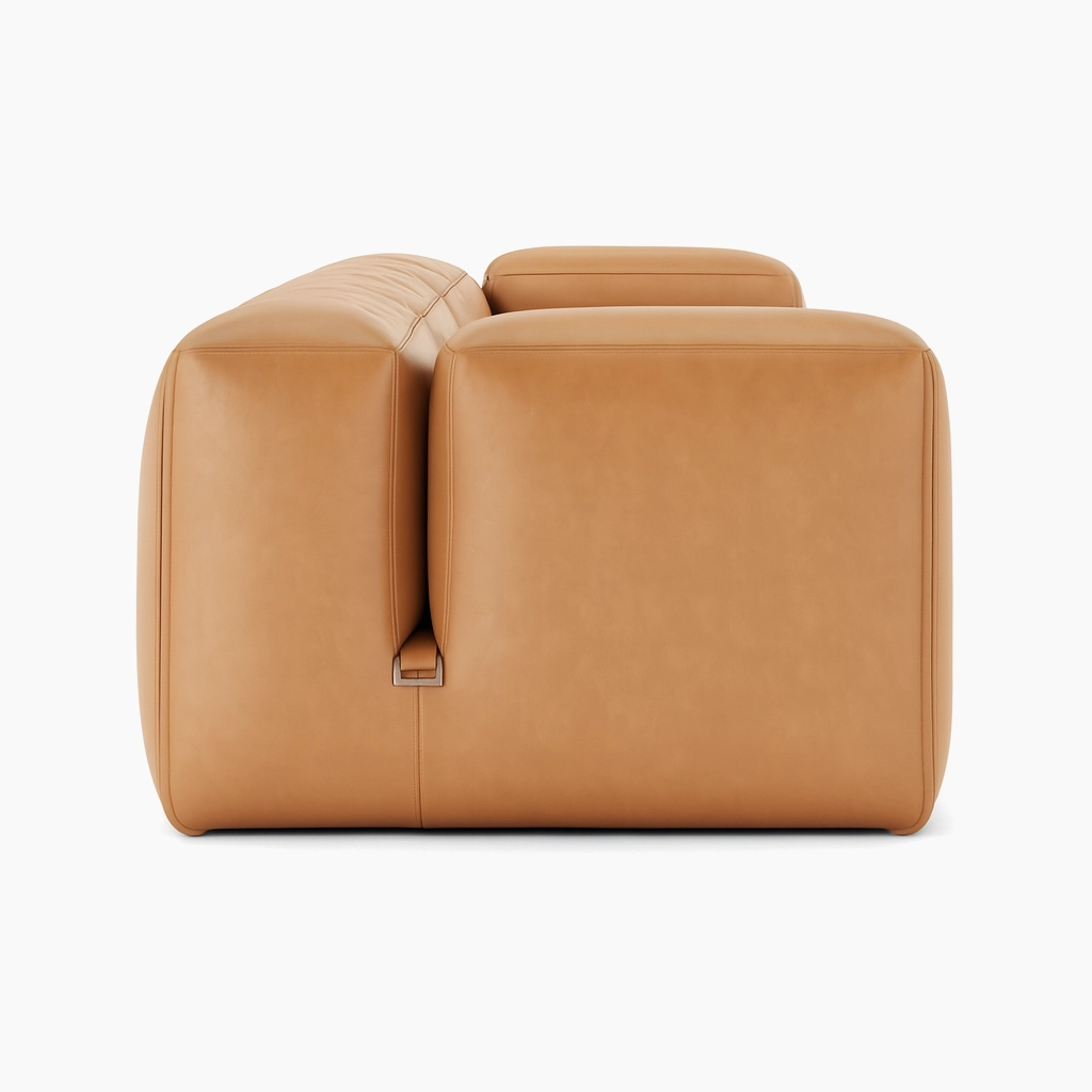 Le Mura Sofa Replica Tan Leather 3 - Le Mura Sofa
