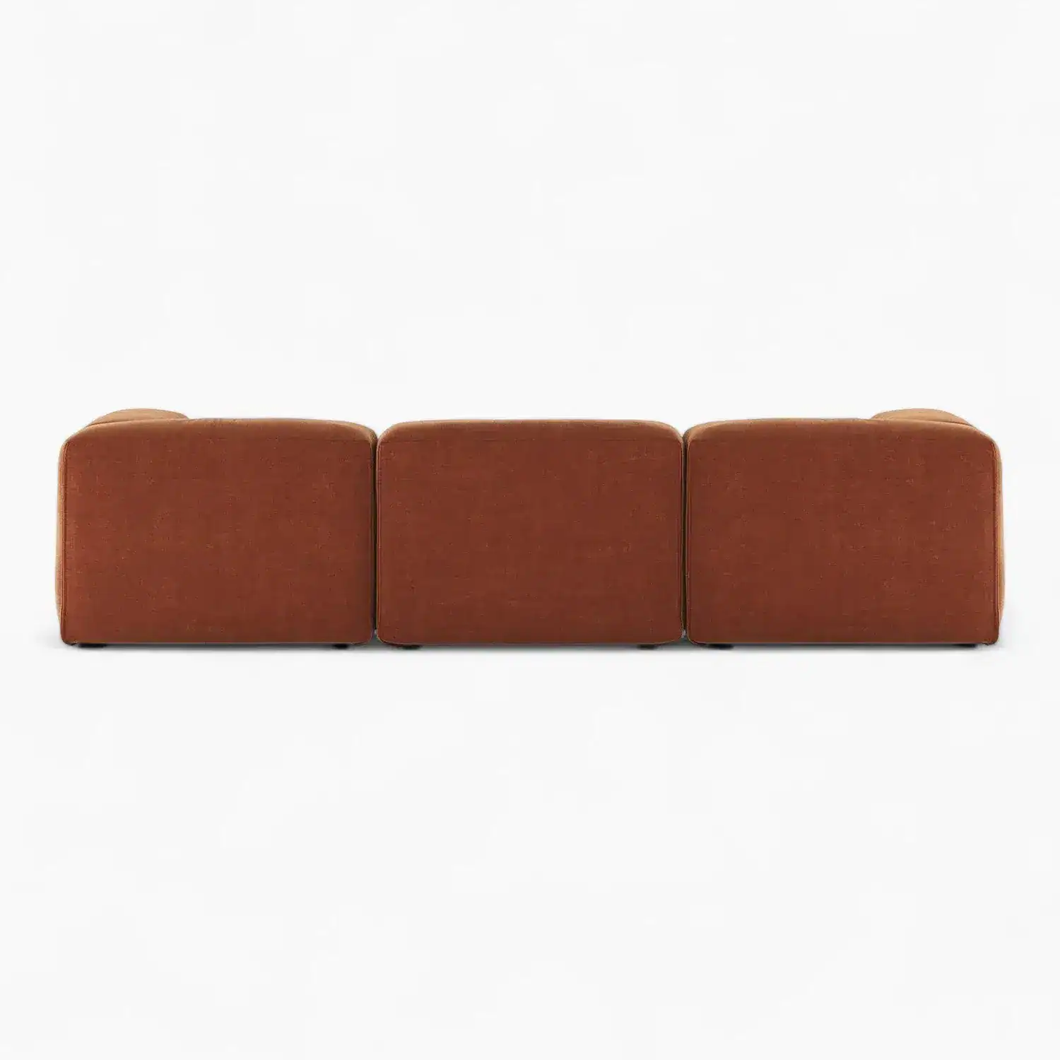 Le Mura Sofa Three Rust Chenille 4 Le Mura Sofa Three Rust Chenille 4 - Le Mura Sofa